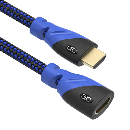 4K HDMI Extension Cable 3Ft Male to Female Extender - 3 Feet