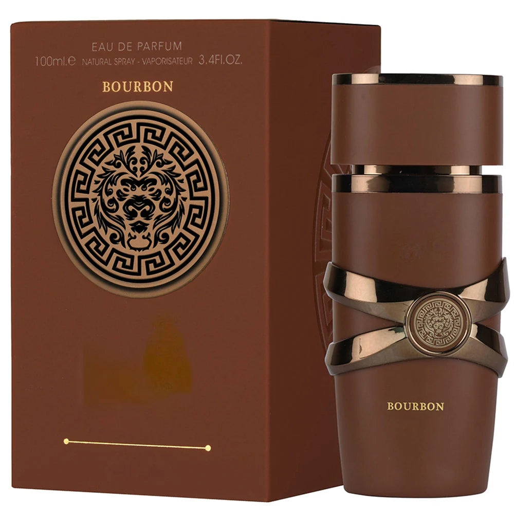 Perfume Árabe Bourbon Lattafa - 100ml - Sofisticação e Poder