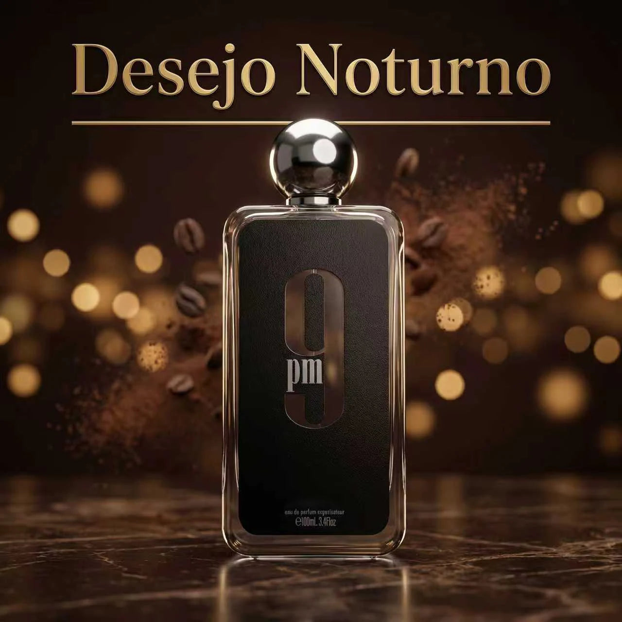 Título: Perfume Árabe 9 PM Afnan - Eau de Parfum - 100ml - O Rei da Noite