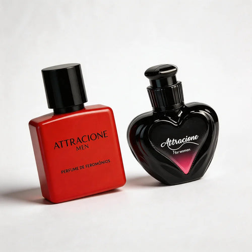 Kit Perfume Attracione Casal - 15ml - Atração e Sedução na Palma da Mão