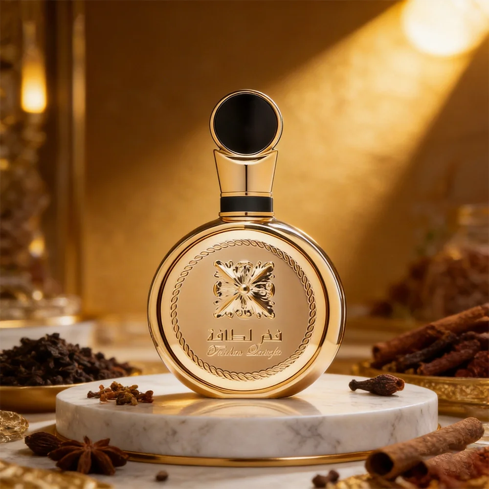 Perfume Árabe Fakhar Gold Extrait Lattafa - 100ml - O Brilho do Luxo
