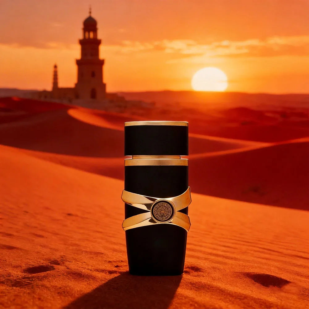 Perfume Árabe Asad Lattafa Masculino - 50ml - Poder e Elegância
