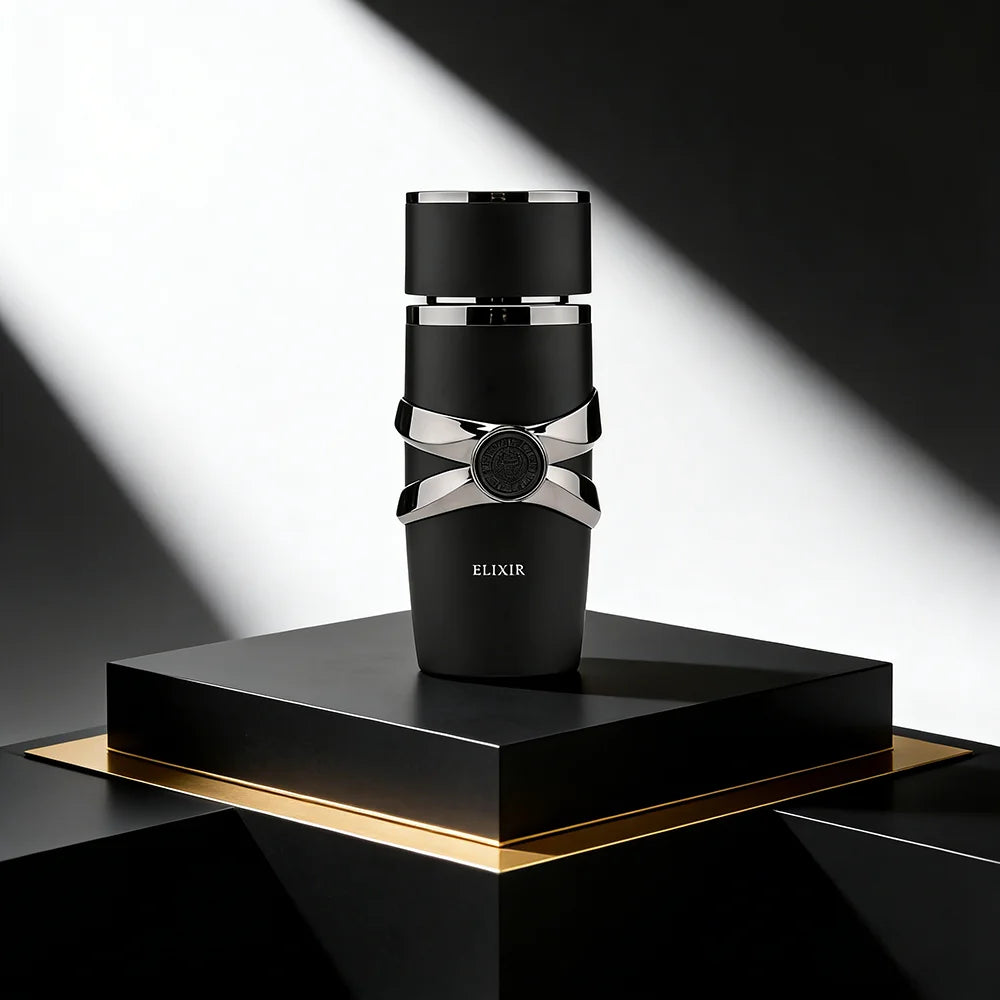 Perfume Árabe Elixir Lattafa - 100ml - Sofisticação e Frescor