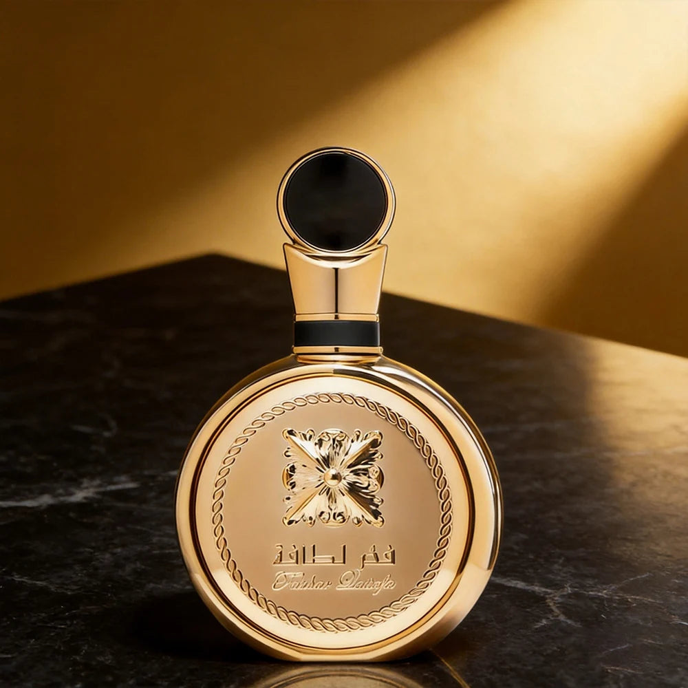 Perfume Árabe Fakhar Gold Extrait Lattafa - 100ml - O Brilho do Luxo
