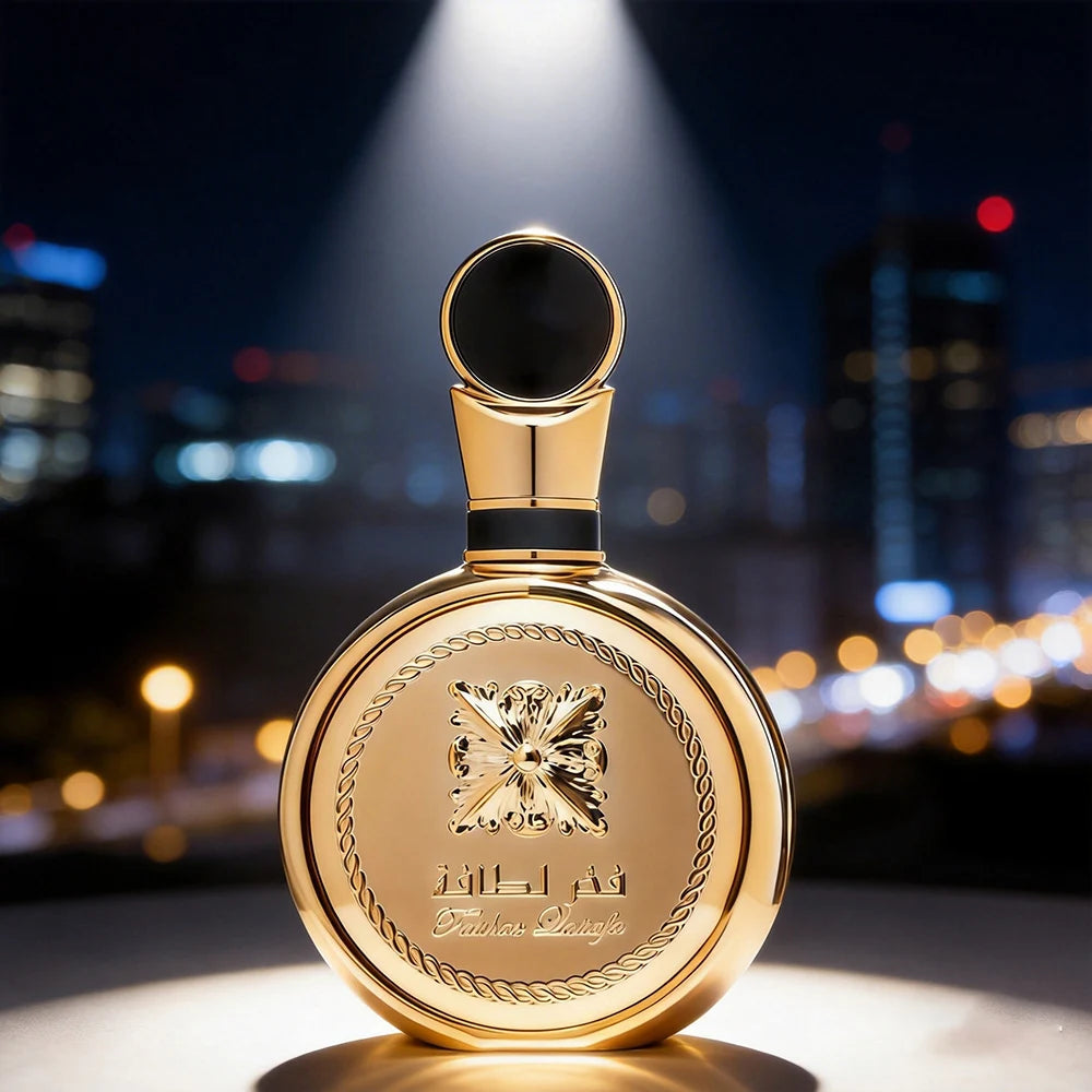 Perfume Árabe Fakhar Gold Extrait Lattafa - 100ml - O Brilho do Luxo