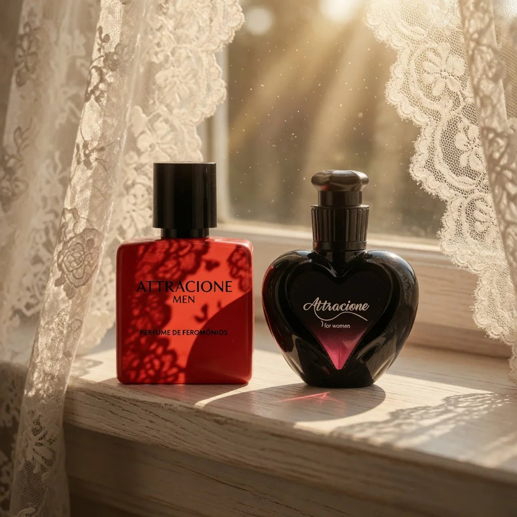 Kit Perfume Attracione Casal - 15ml - Atração e Sedução na Palma da Mão